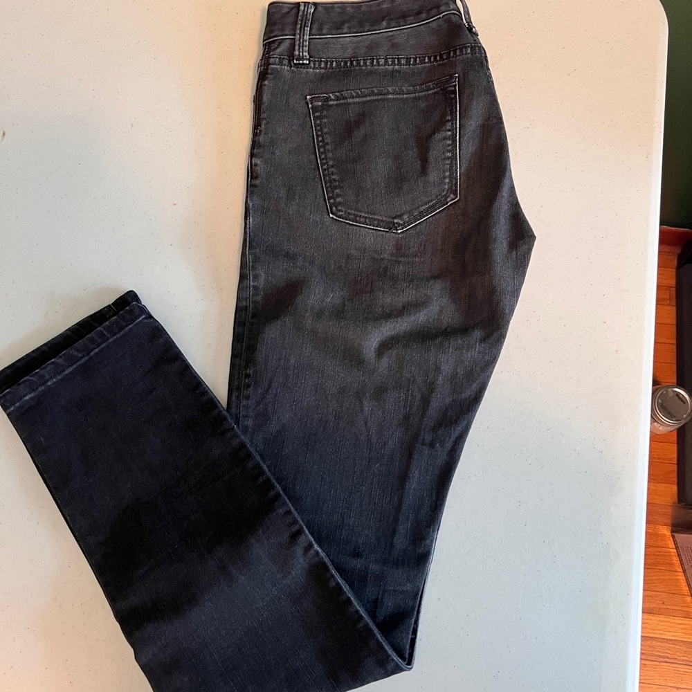 Banana Republic Black Straight Leg Jeans